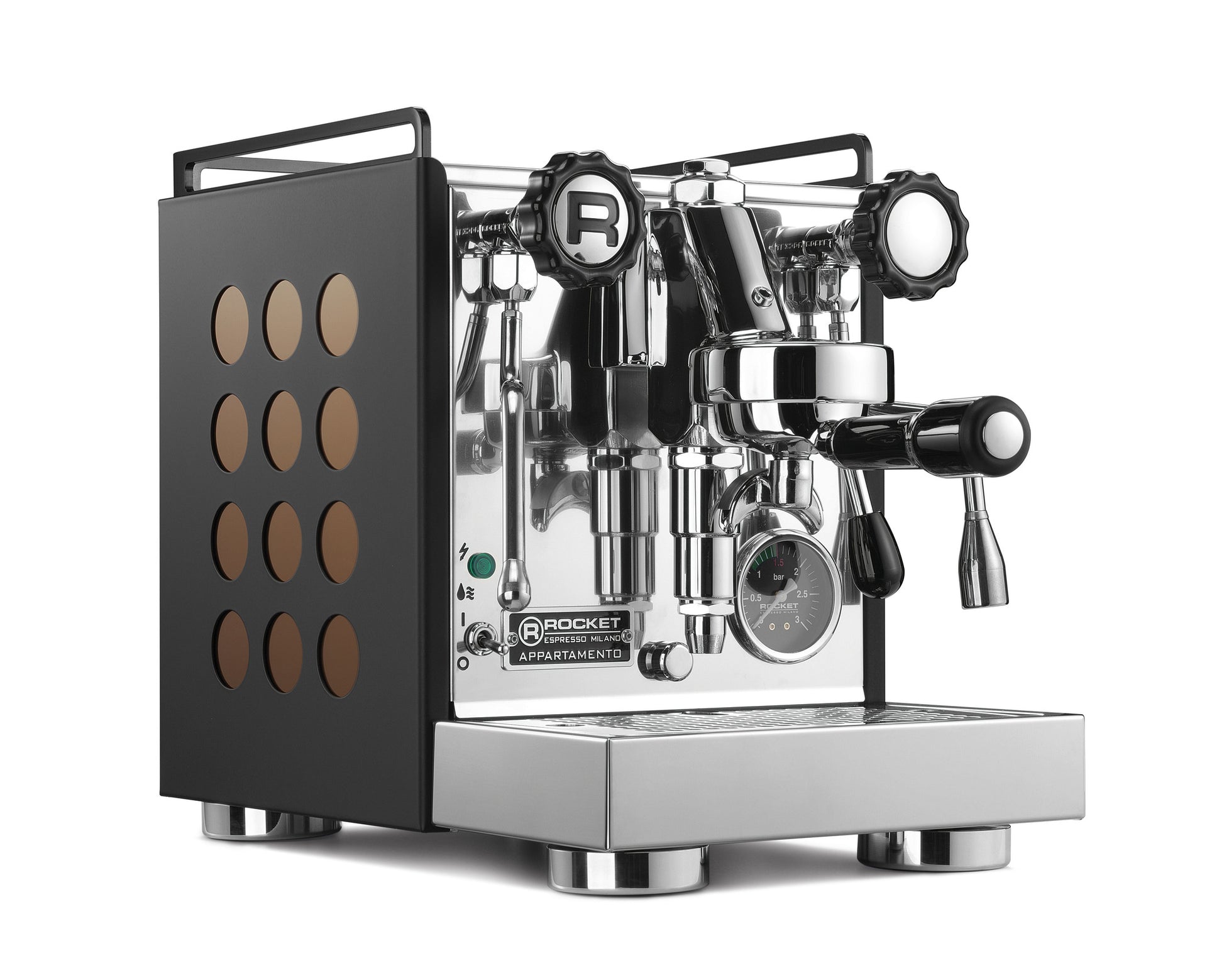 Espressomaschine Rocket Appartamento | Kupfer, Weiss, Nero