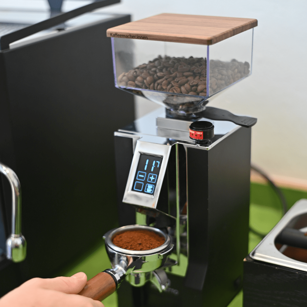 Echtholzdeckel für Eureka Mühlen | Kaffeemacher
